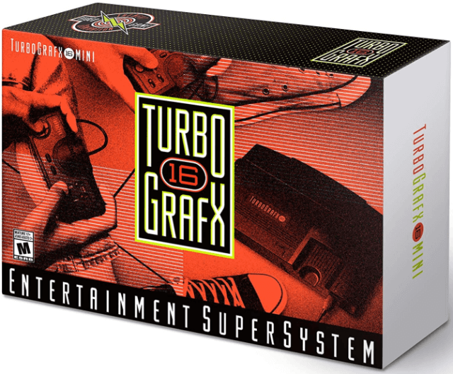 Turbografx box art for TurboGrafx-16